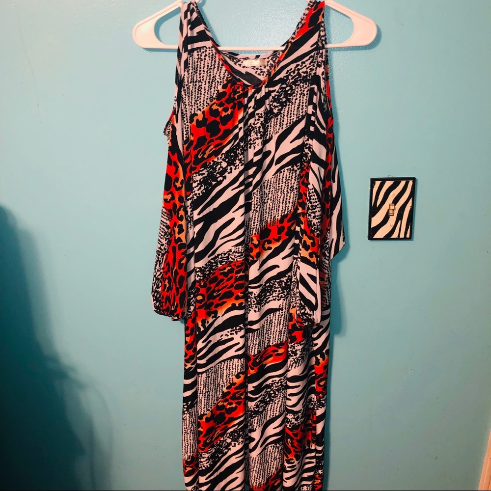 Animal Printed Dress